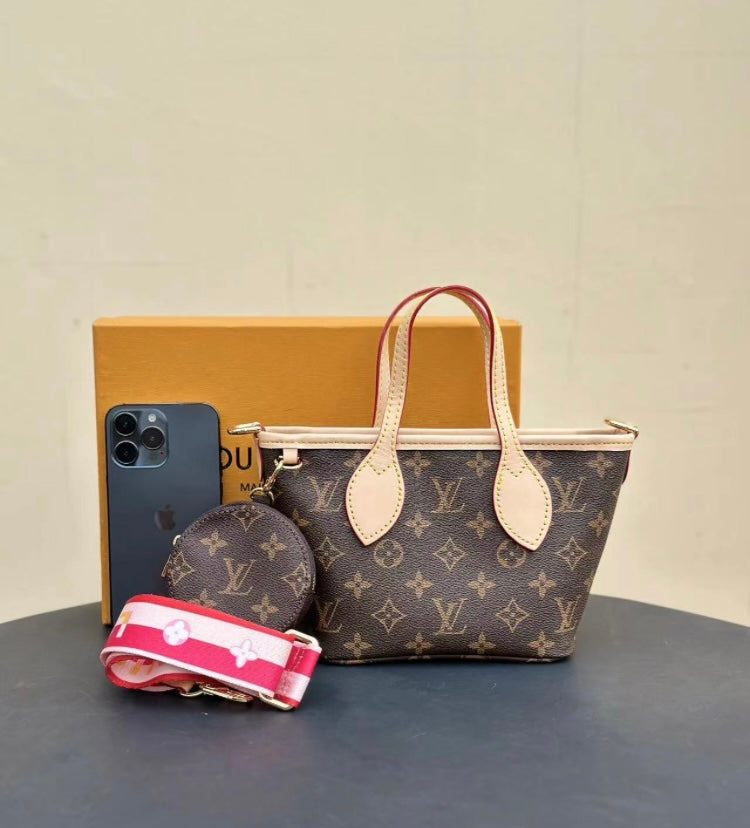 Mini neverfull pink strap