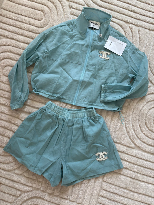 Cc windbreaker set blue