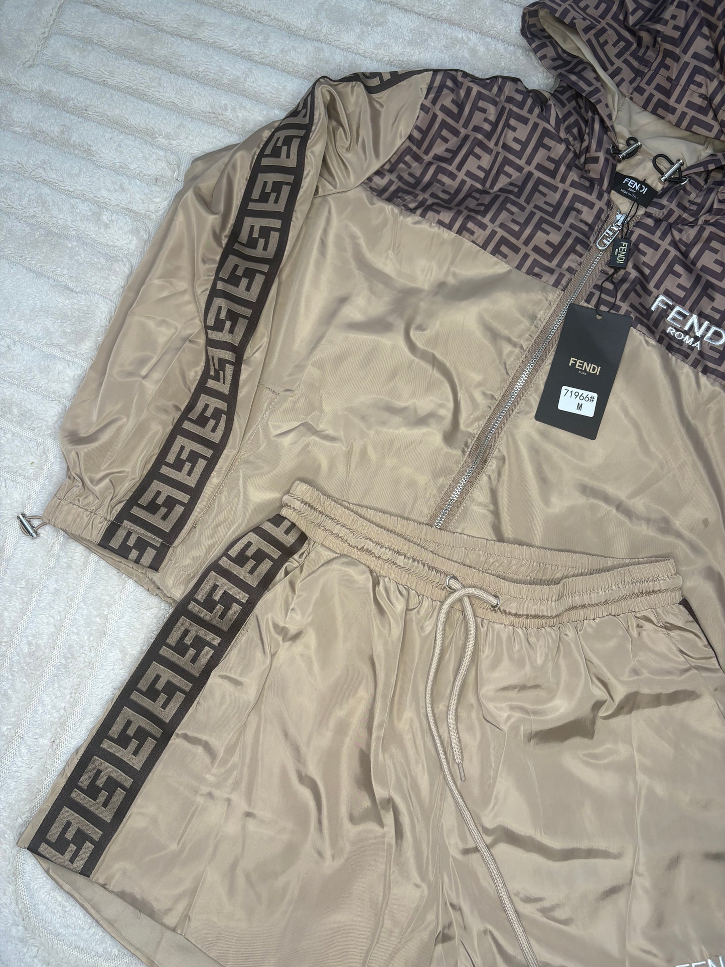 FenD windbreaker short co ord