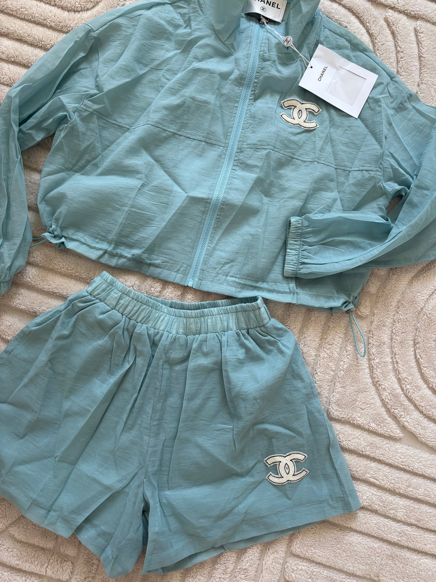 Cc windbreaker set blue