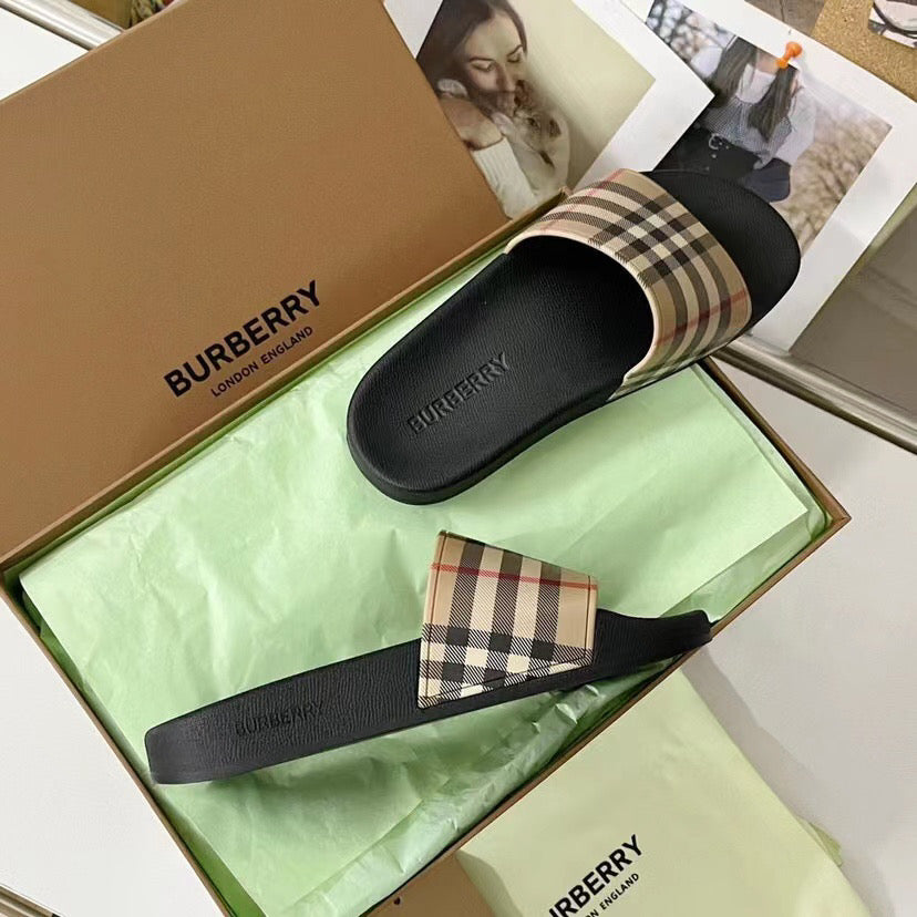 Burb pool slides monogram