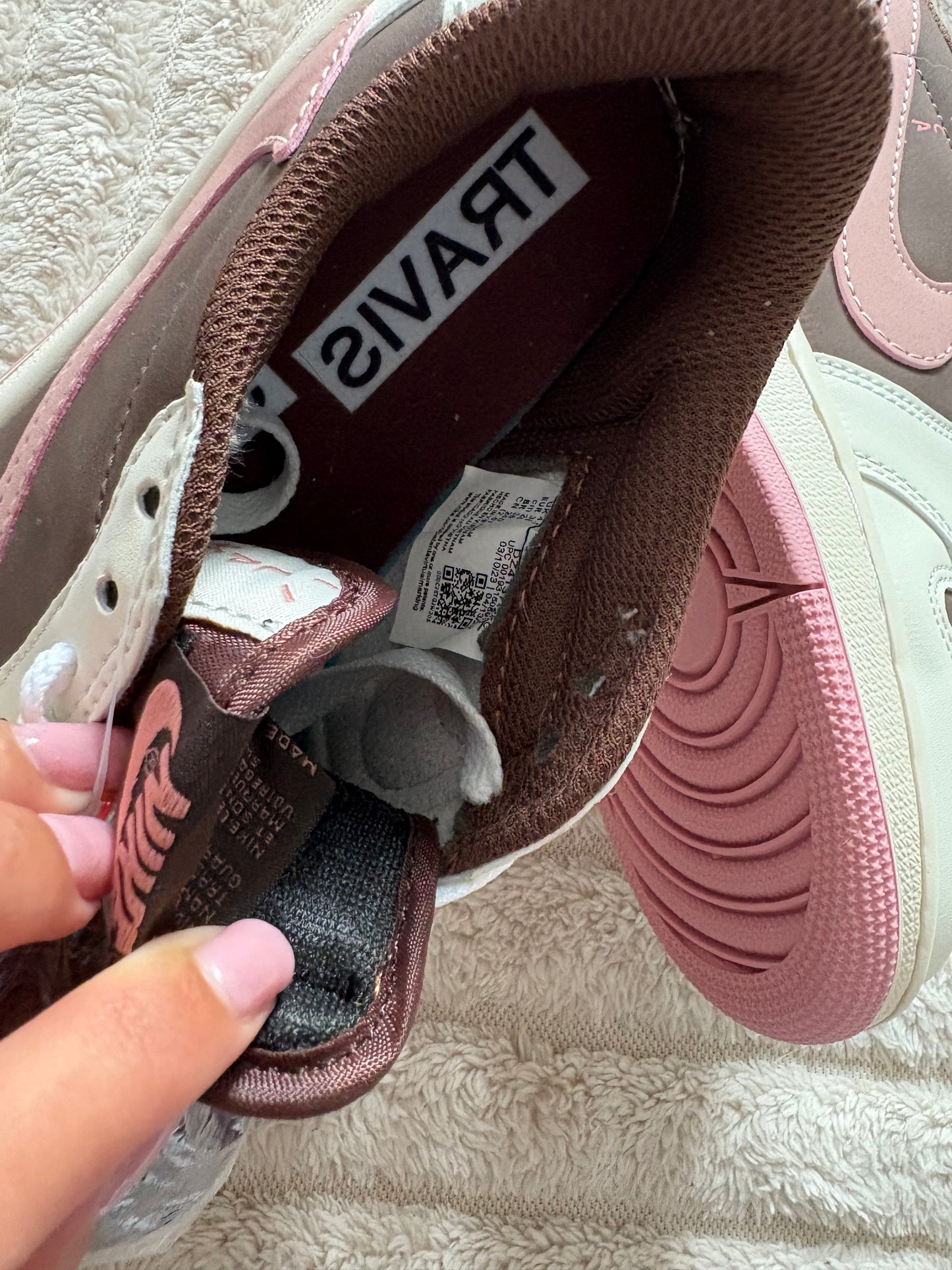 ( in stock size 4.5-5 ) Travis Scott j0rdan low