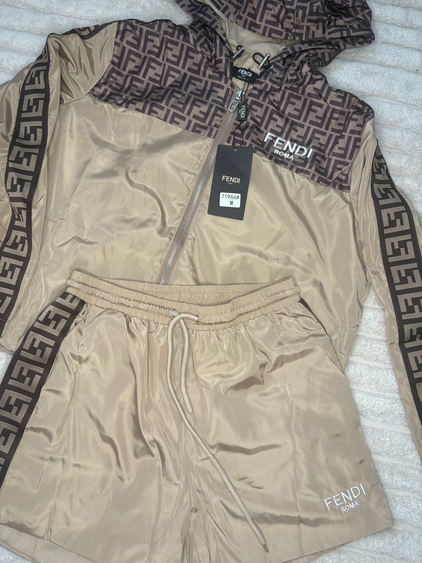 FenD windbreaker short co ord