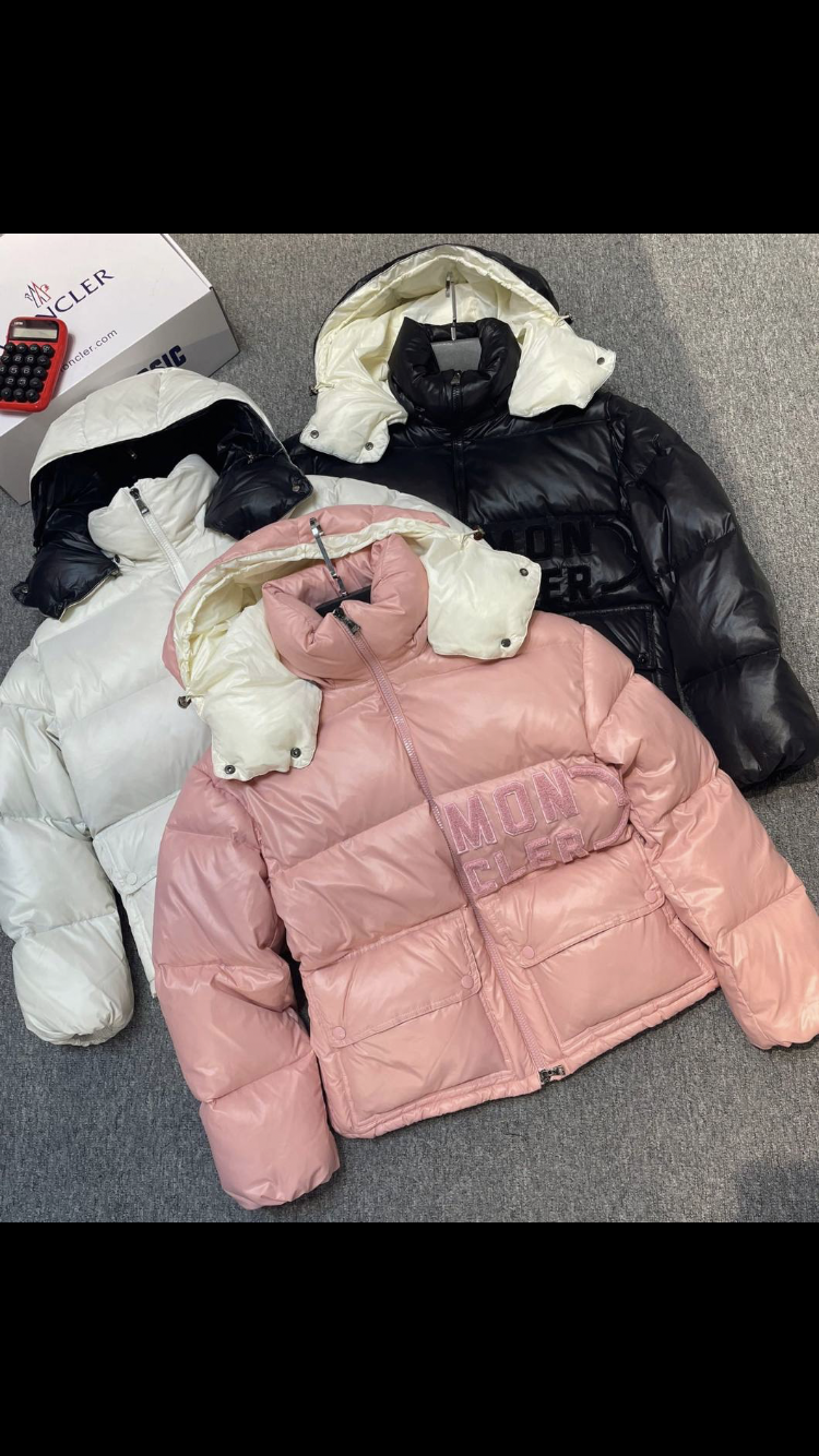 Pink new style monc coat