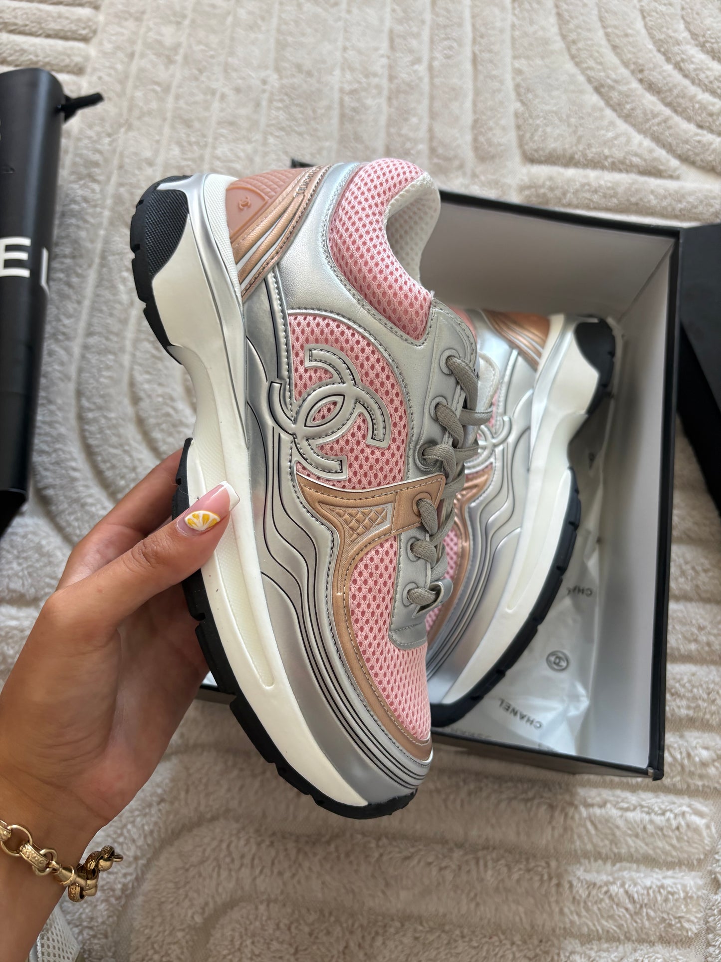 Cc metallic pink runner