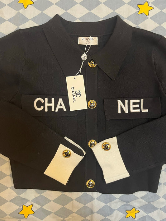 CHNL BLAZER STYLE JACKET black