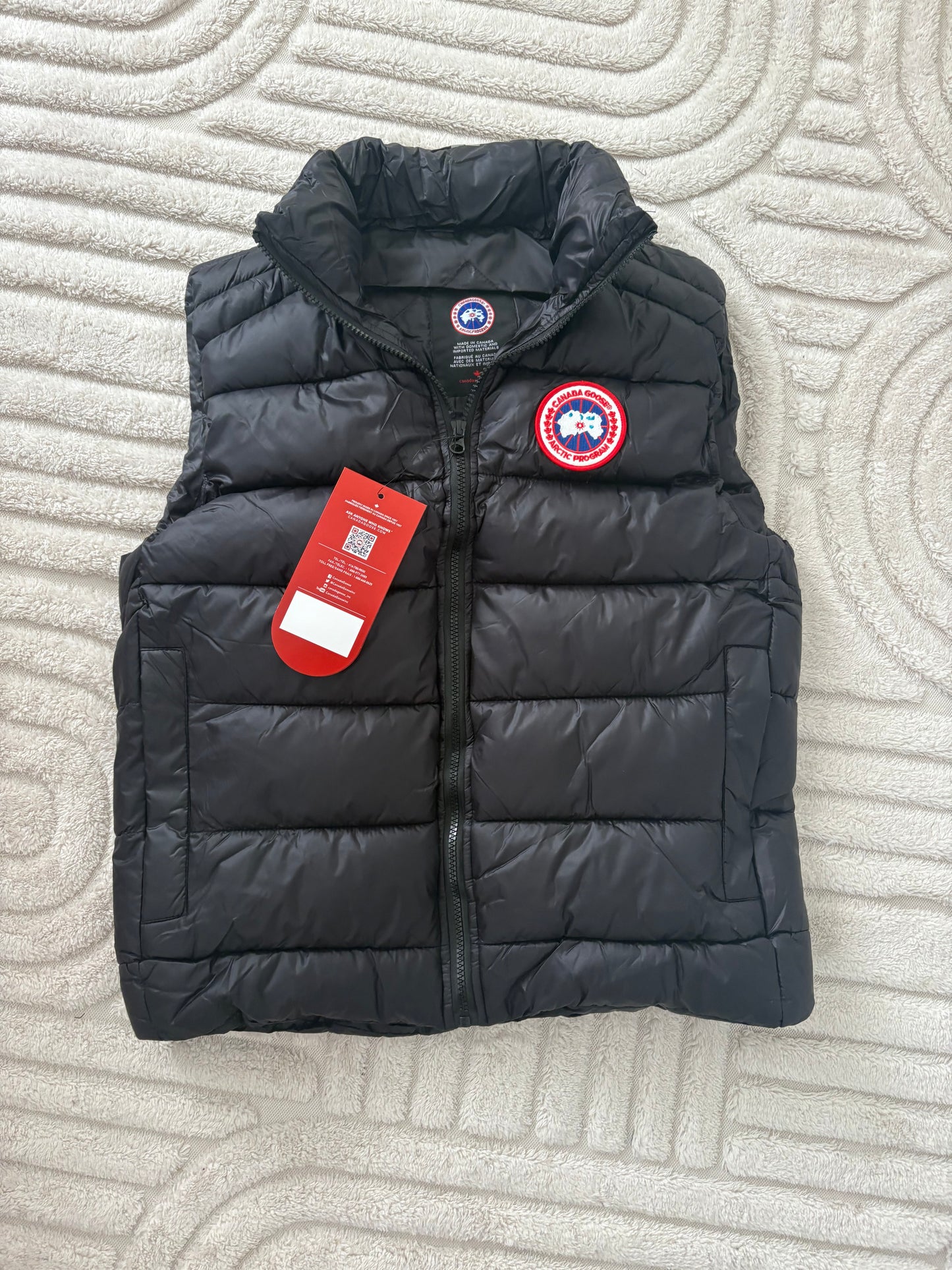 ( in stock size s ) cg gilet black