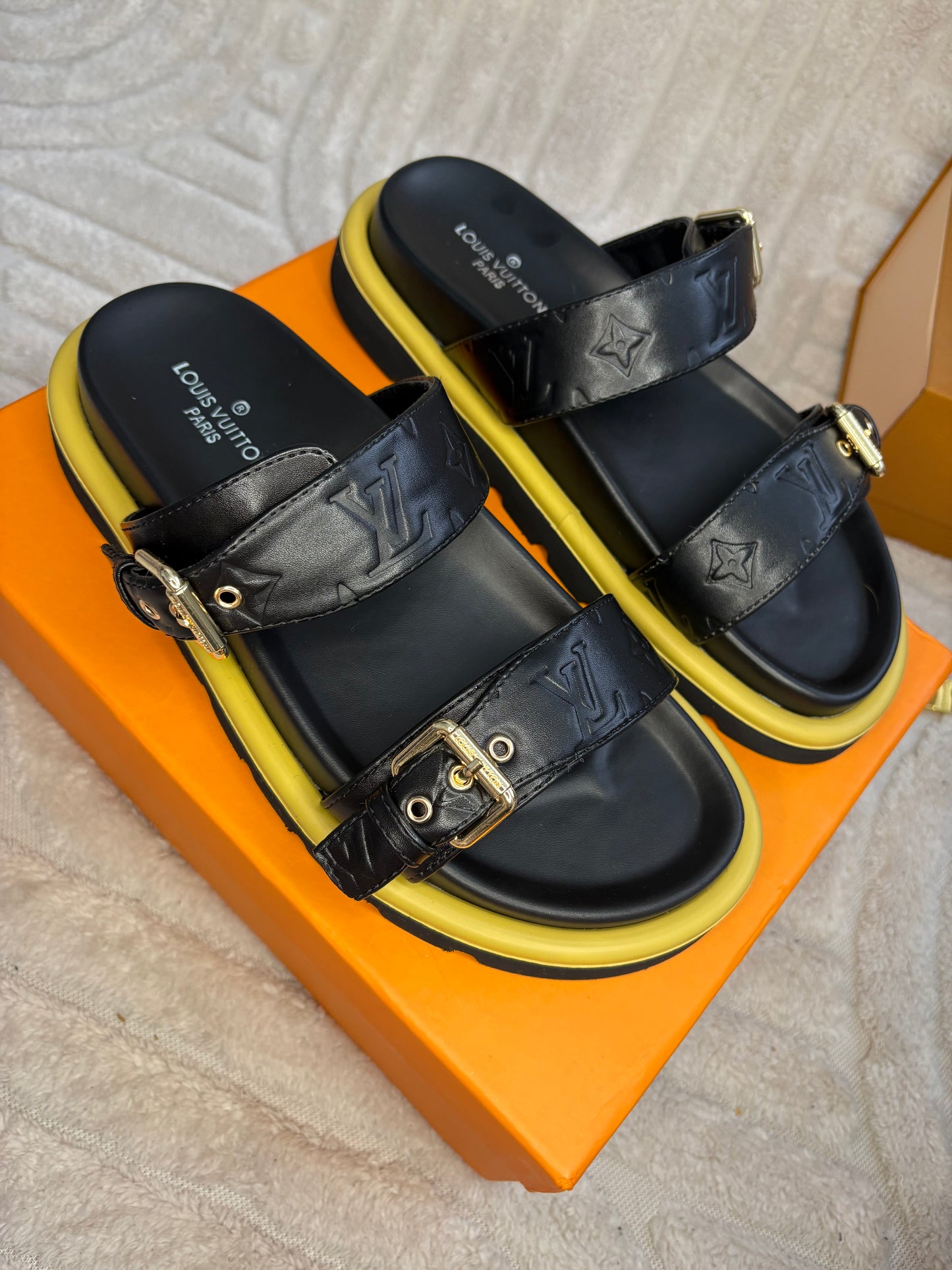 Louie belted sandal