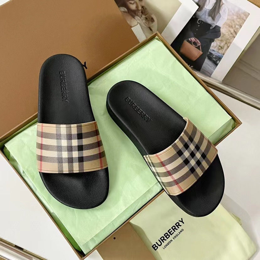 Burb pool slides monogram