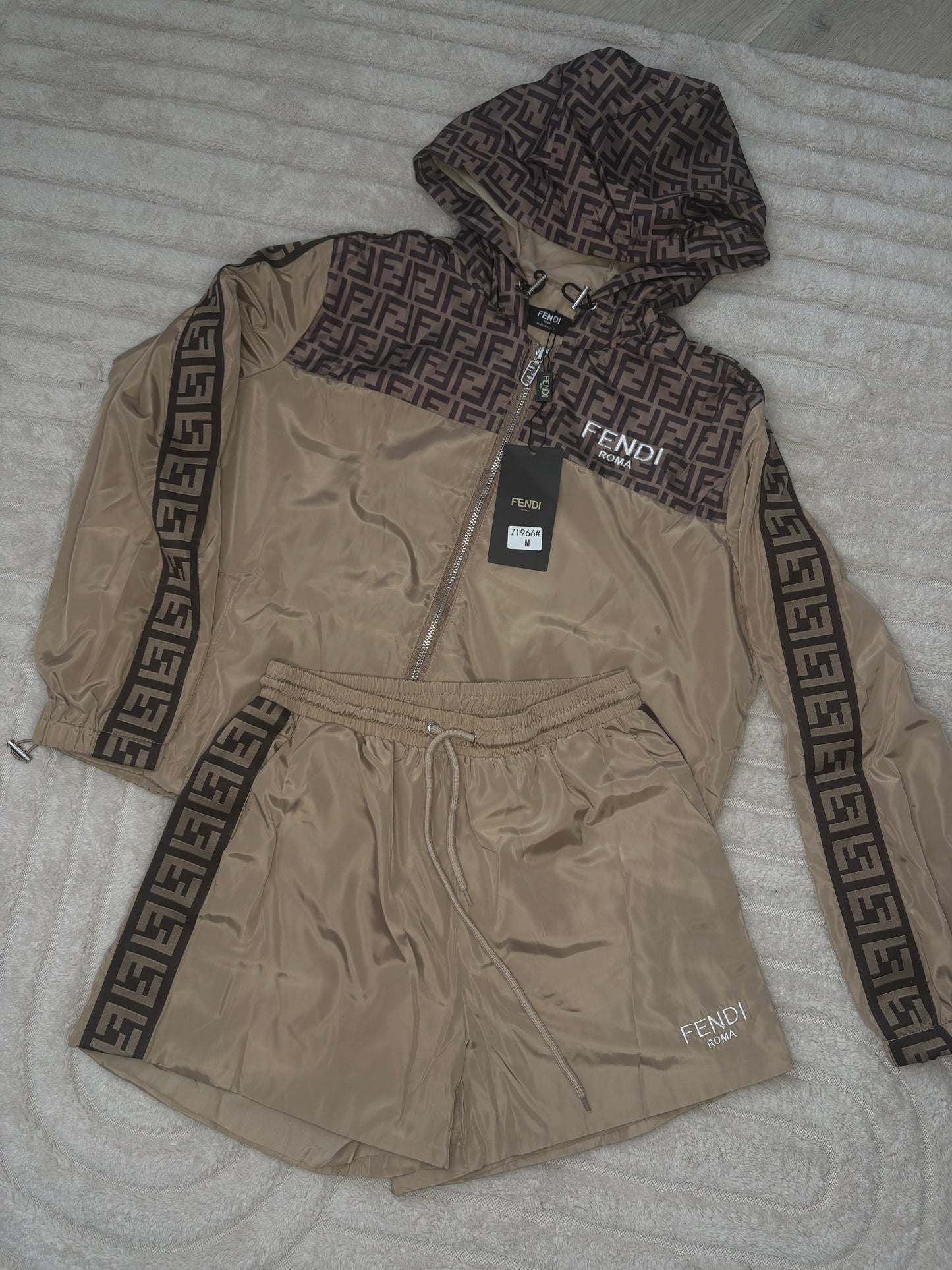 FenD windbreaker short co ord