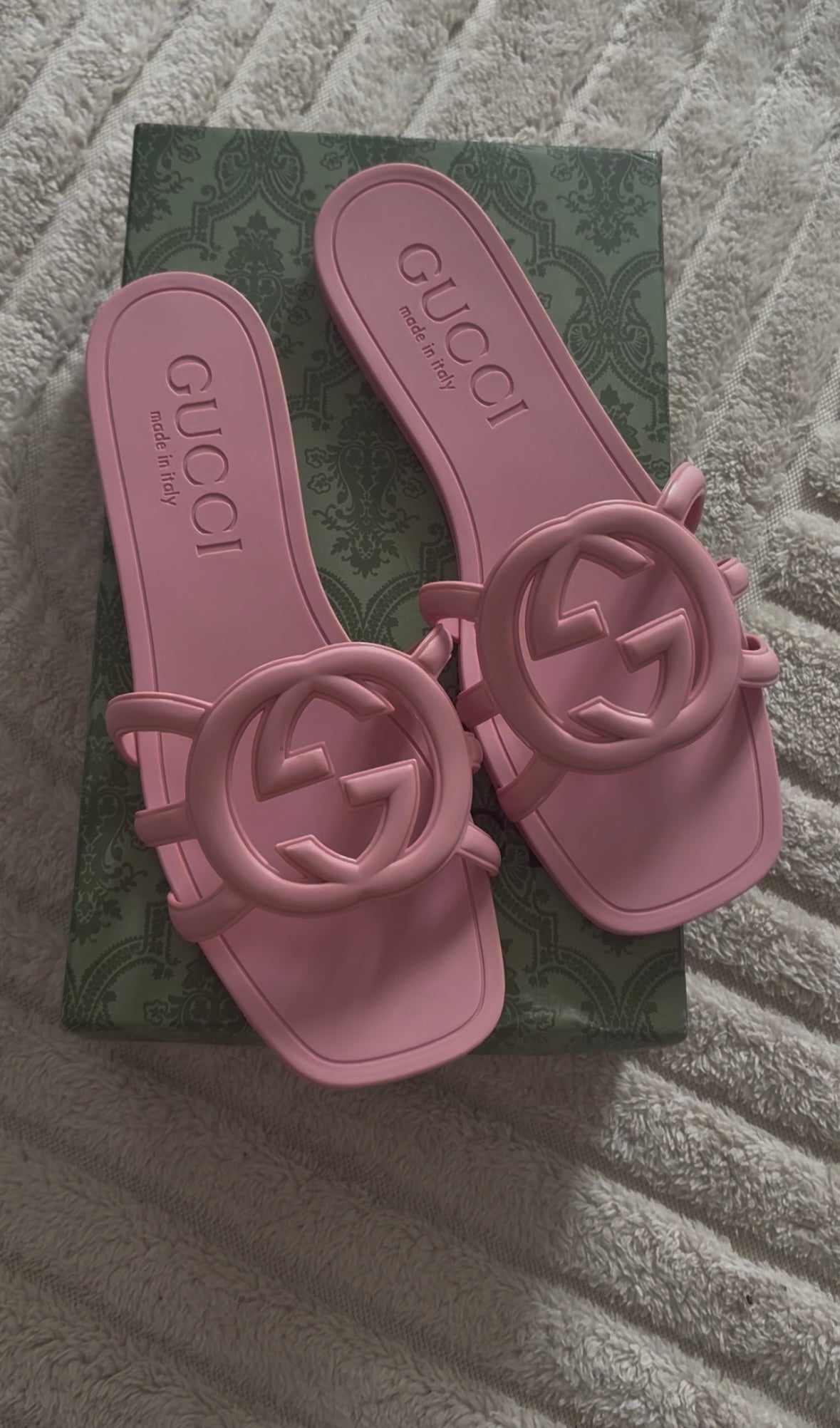Gg rubber slide pink