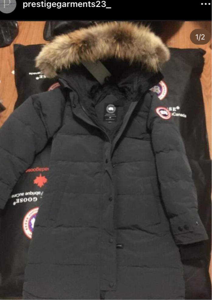Cg parka black