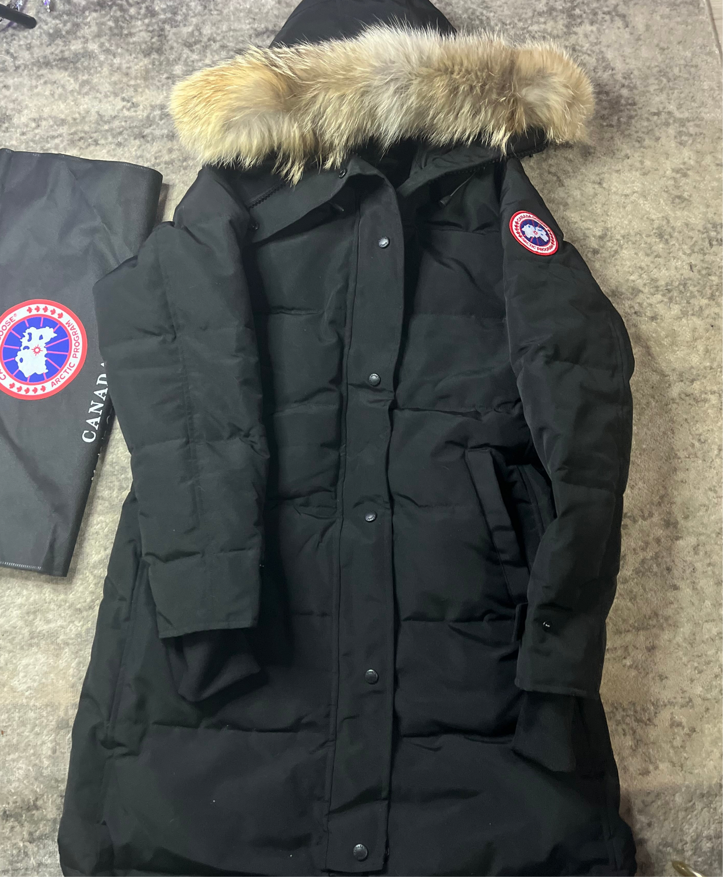Cg parka black