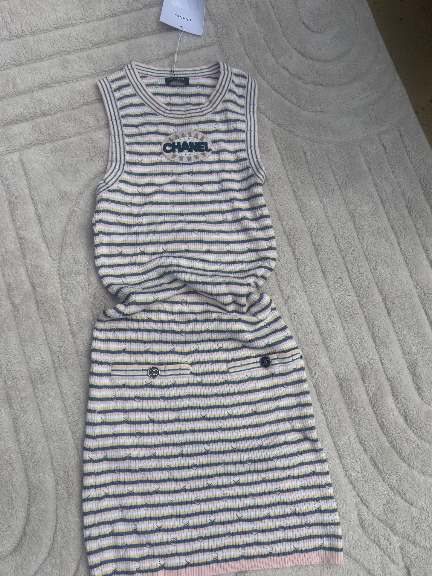 ( in stock size s ) cc stripe dress