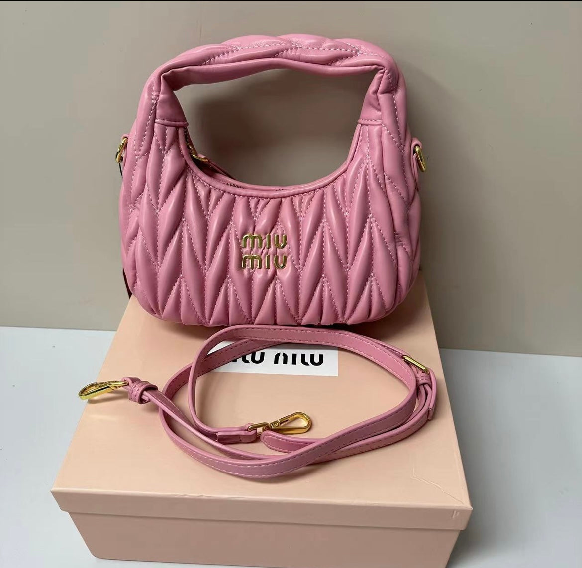 Miu m1u bag pink