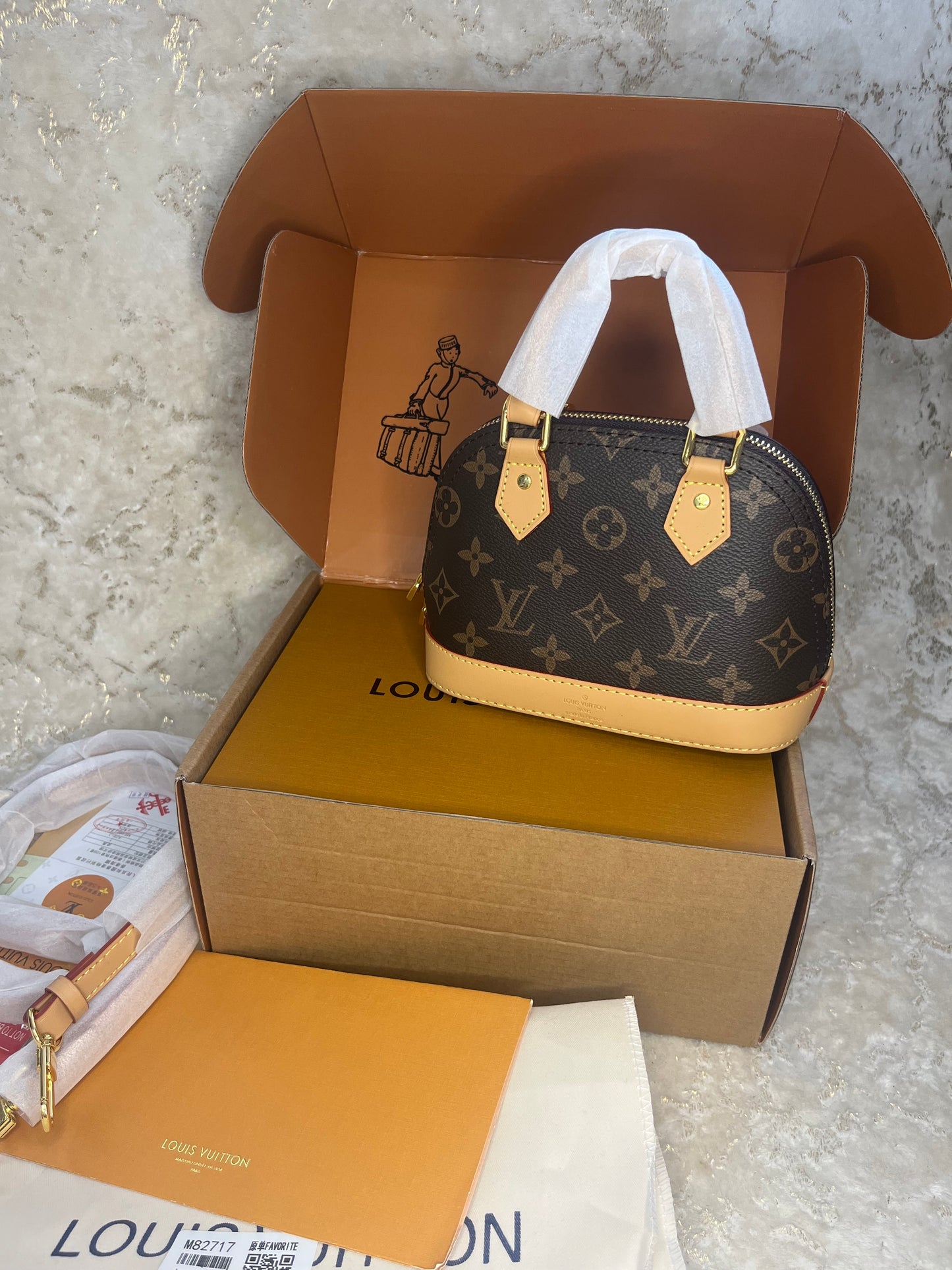 Alma mini size boxed