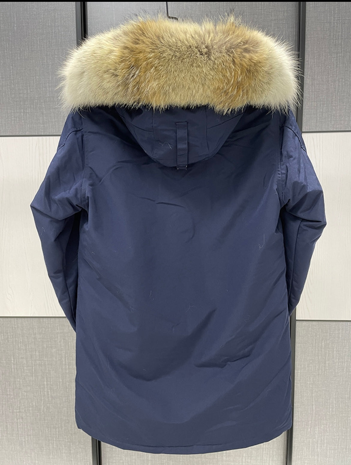 Men’s CG medium length parka navy