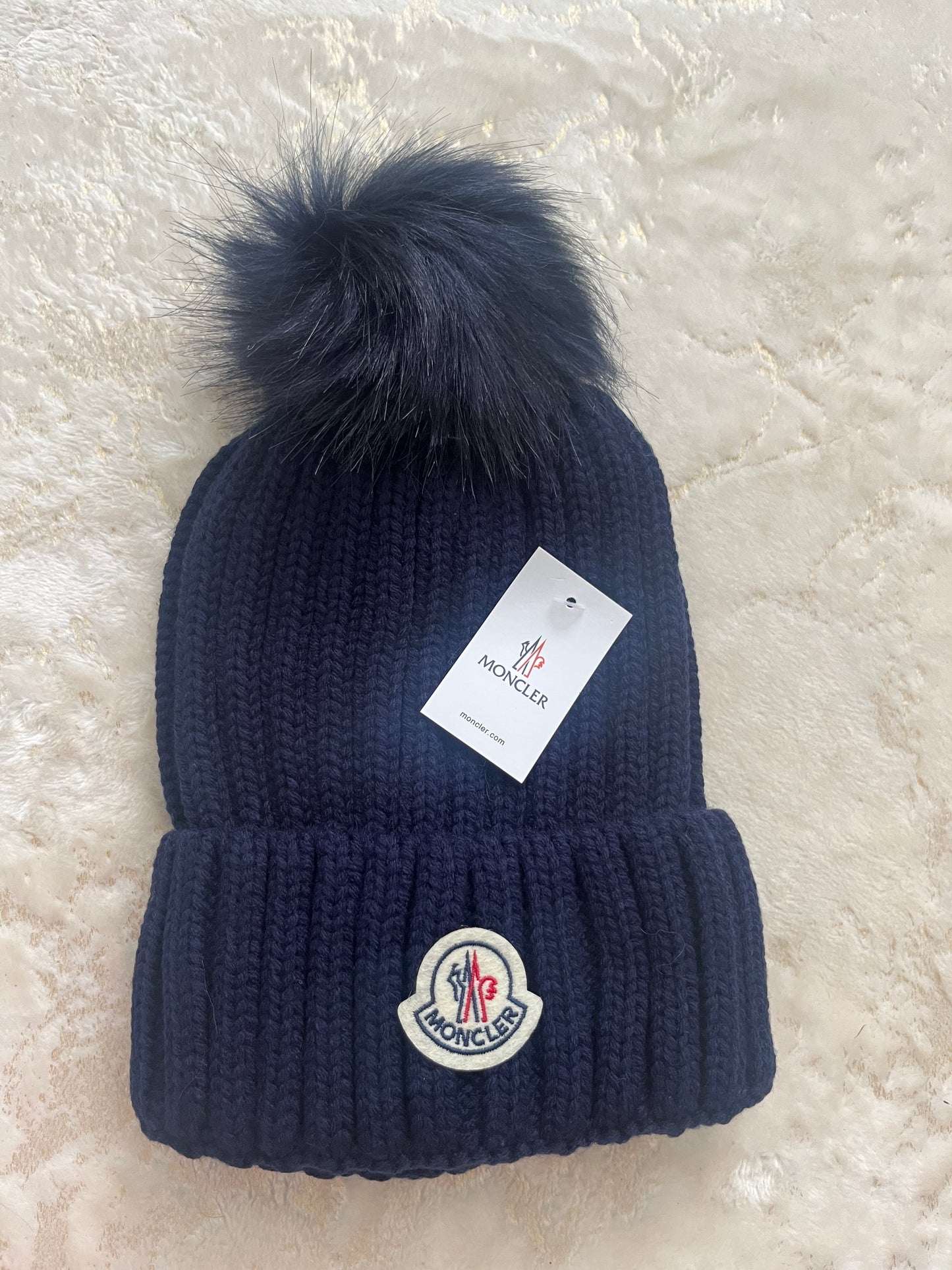 navy blue mon hat