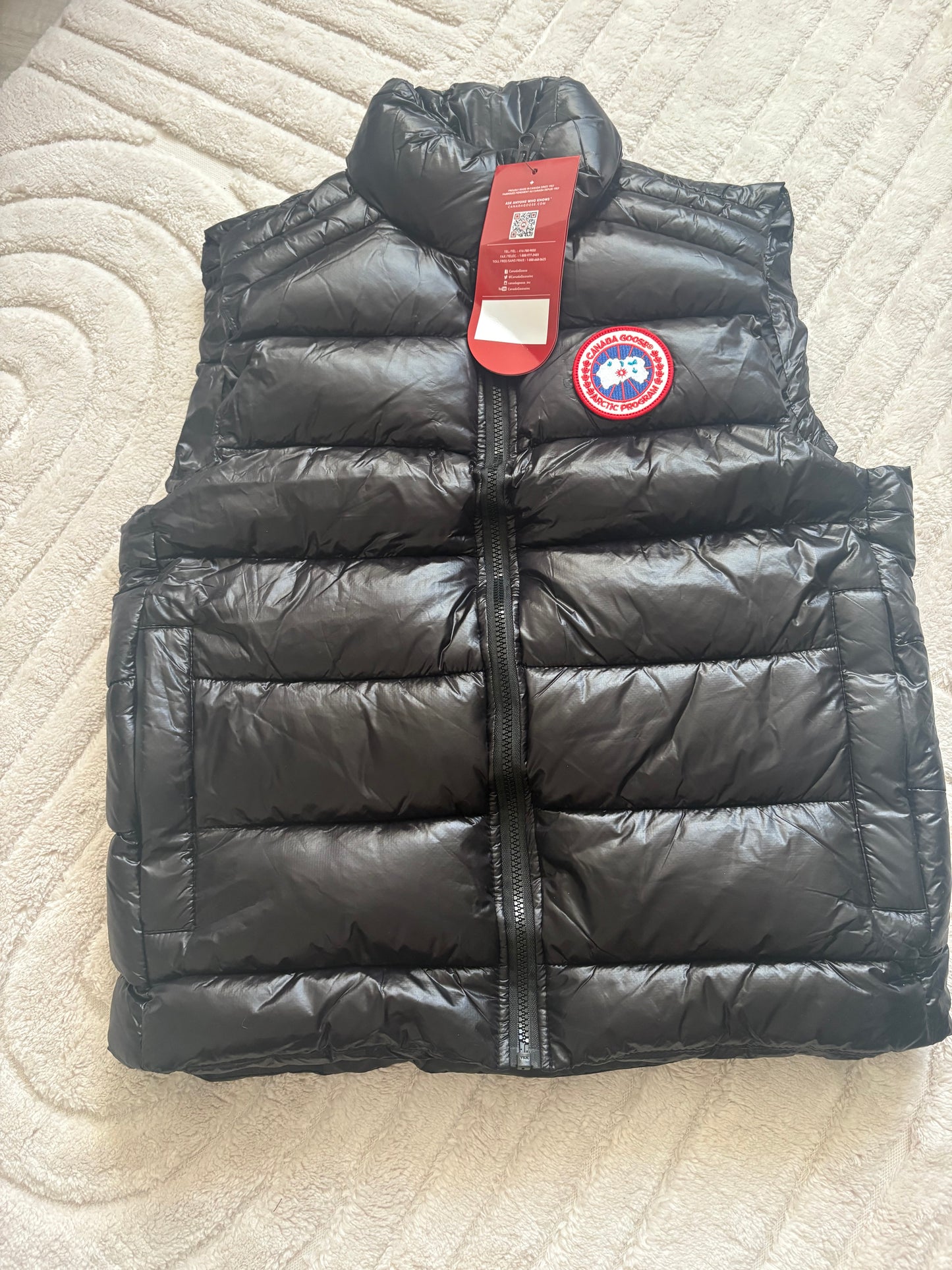 ( in stock size women’s M men’s S ) cg puffer gilet