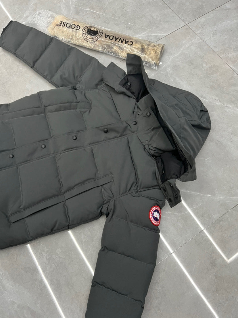 Men’s CG down jacket charcoal grey