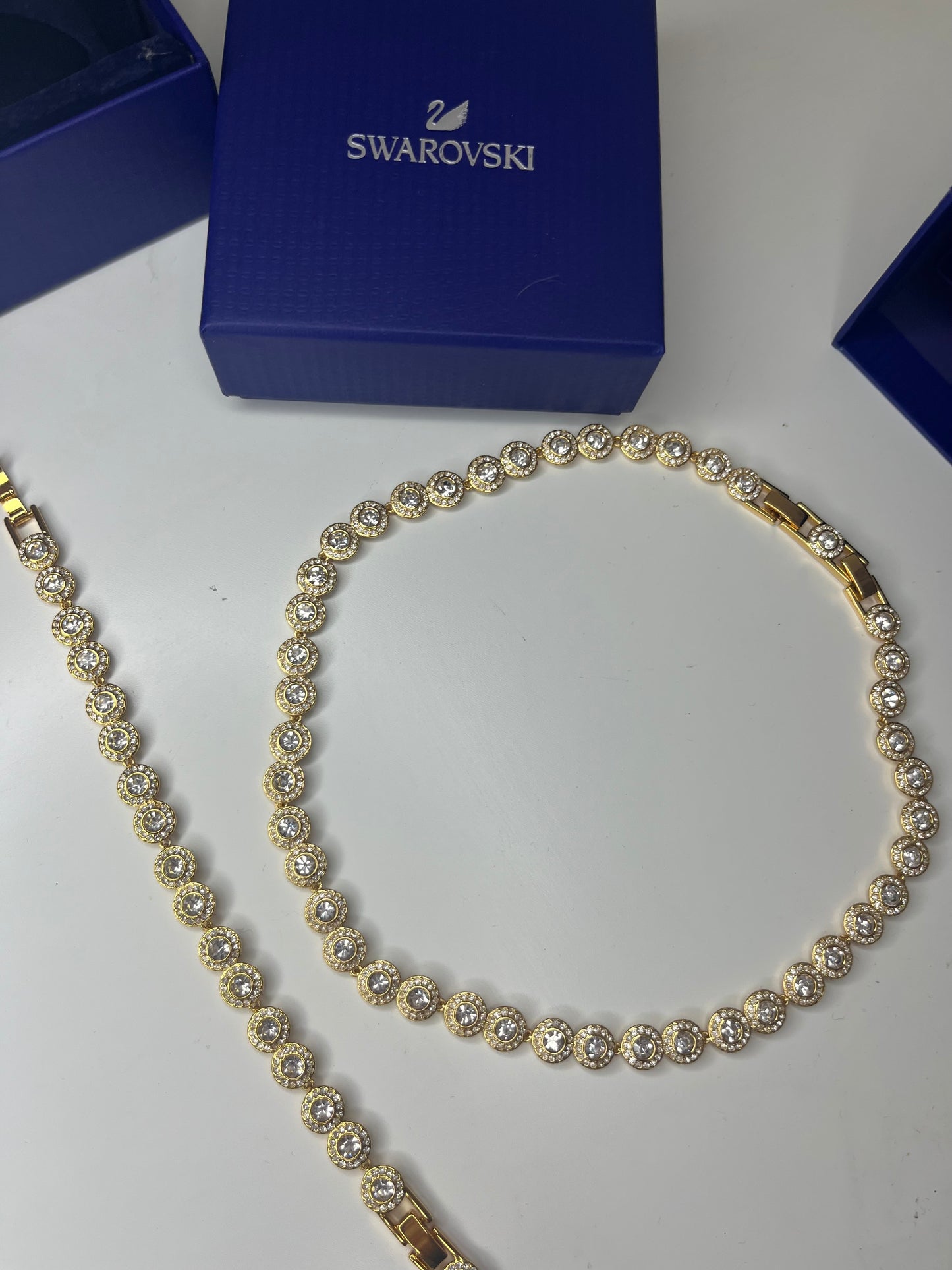 ANGELIC tennis bracelet gold