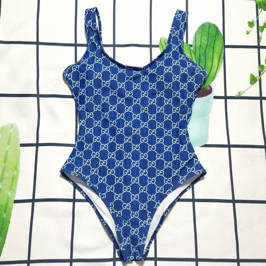 Blue  gg swimsuit