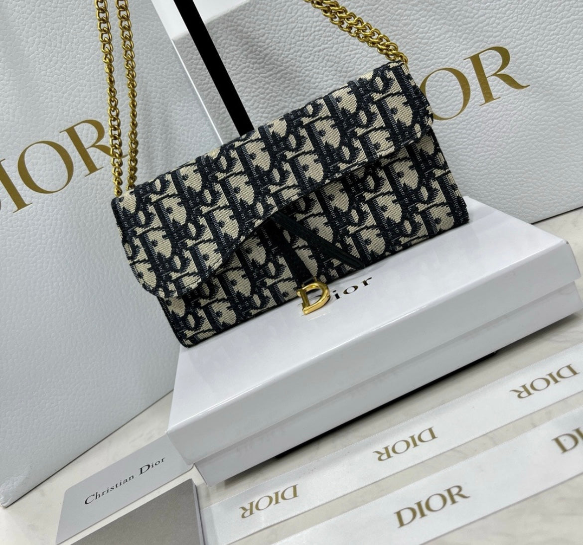 D monogram purse bag
