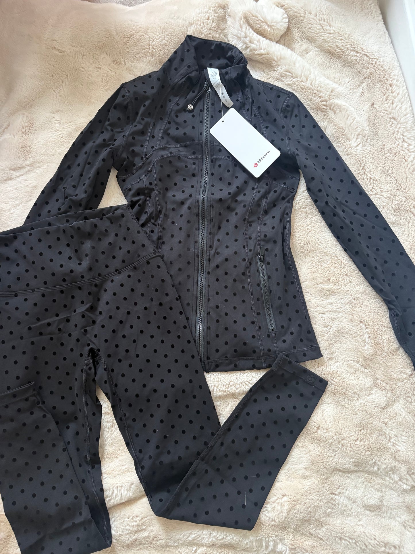 Lulu polka dot set