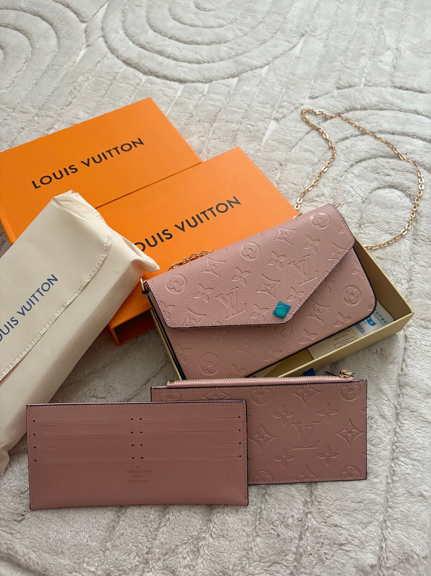 ( in stock ) pink crossbody