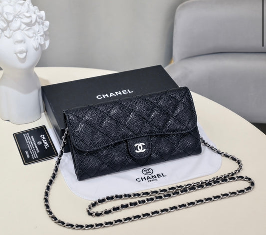 Cc crossbody black purse bag