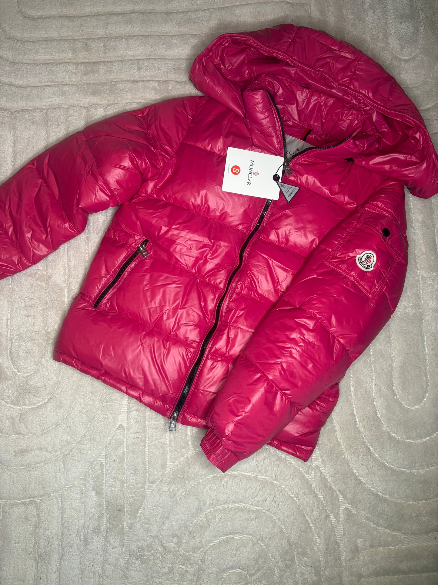 ( in stock size small ) monc fushia pink