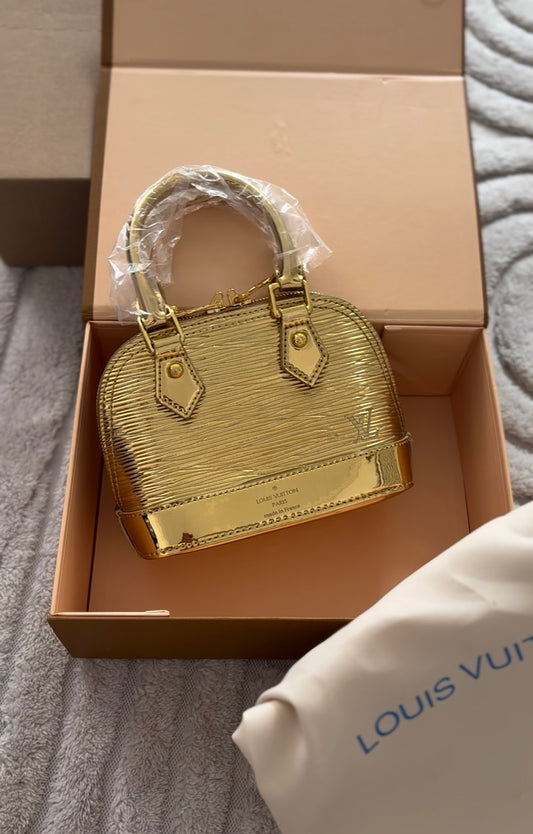 ( in stock ) mini Alma gold boxed
