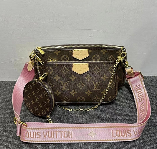 ( in stock ) louie crossbody 3 peice