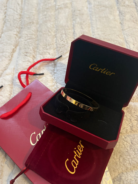 ( in stock ) cart love bangle #17