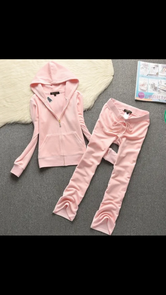 Ju1cy flare baby pink