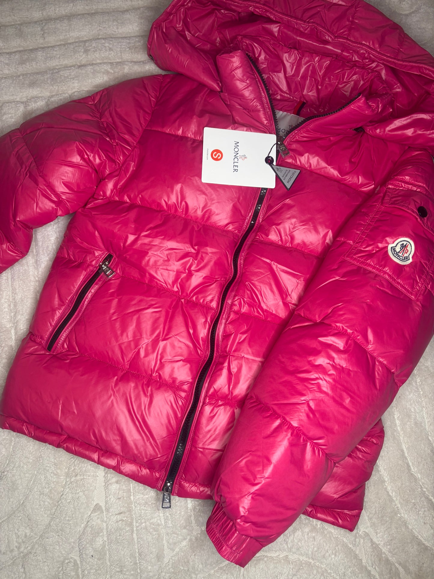 ( in stock size small ) monc fushia pink