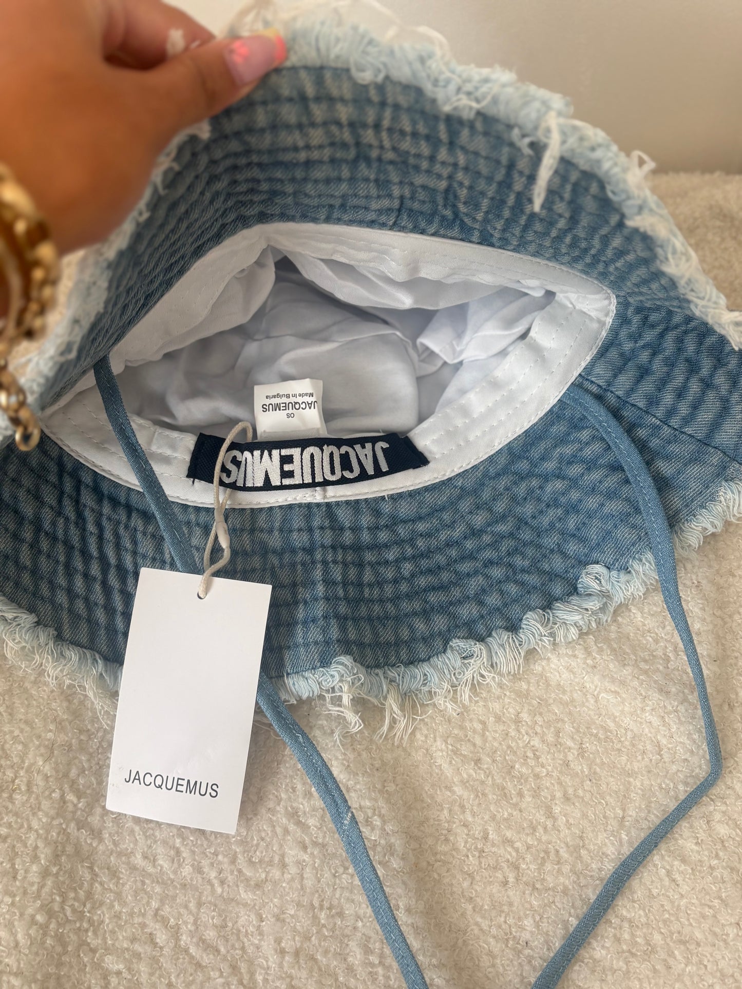 ( in stock ) jaq denim Sunhat