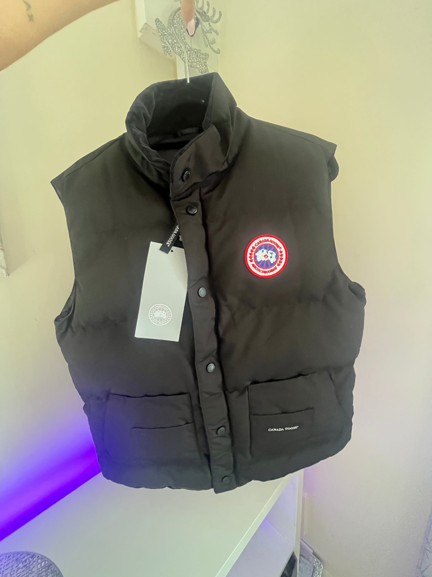 ( in stock SIZE L REMAINING ) CG GILET BLACK