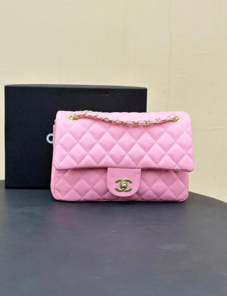 Barbie pink cc classic flap