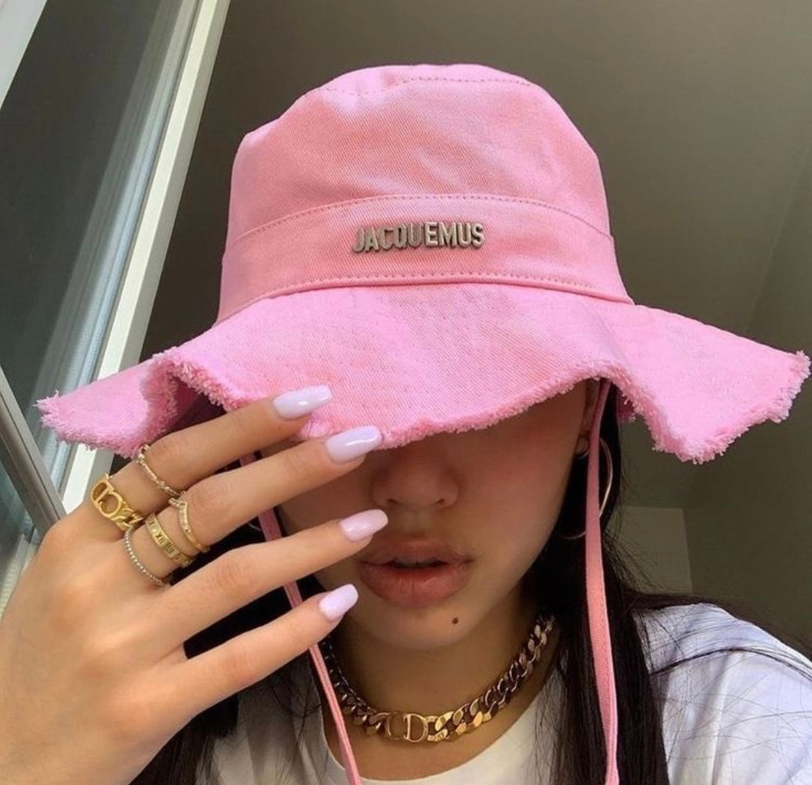 JAQ hat pink