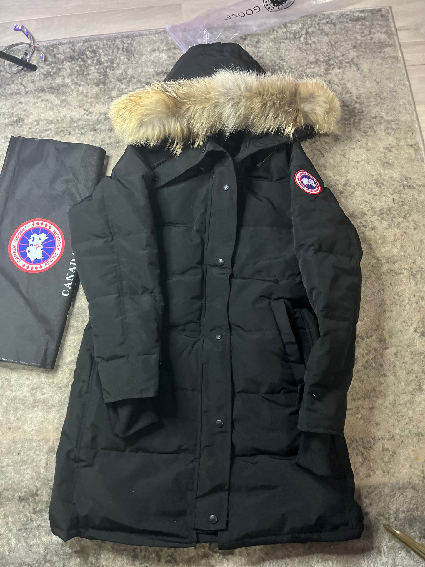 Cg parka black